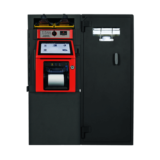 Titan X with High Capacity Note Dispenser (4 high)